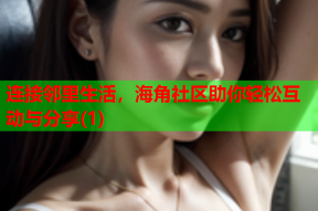 连接邻里生活，海角社区助你轻松互动与分享(1)