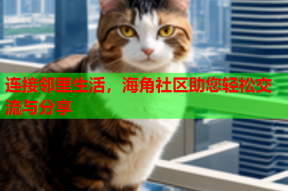 连接邻里生活，海角社区助您轻松交流与分享