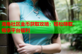 海角社区金币获取攻略：轻松赚取，畅享平台福利