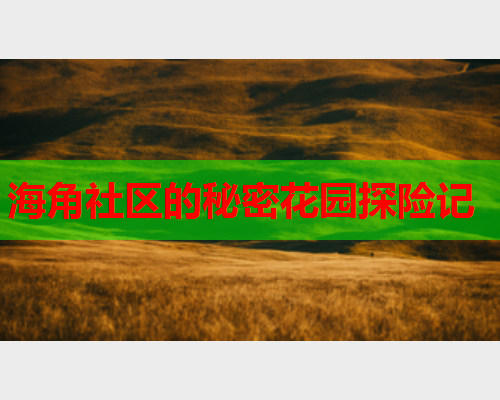 海角社区的秘密花园探险记  第2张
