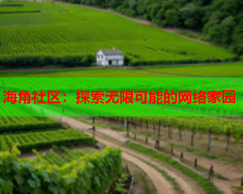 海角社区：探索无限可能的网络家园  第1张