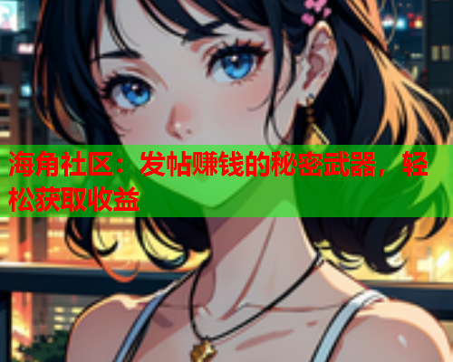 海角社区：发帖赚钱的秘密武器，轻松获取收益  第2张