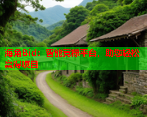 海角Bid：智能竞标平台，助您轻松赢得项目  第2张